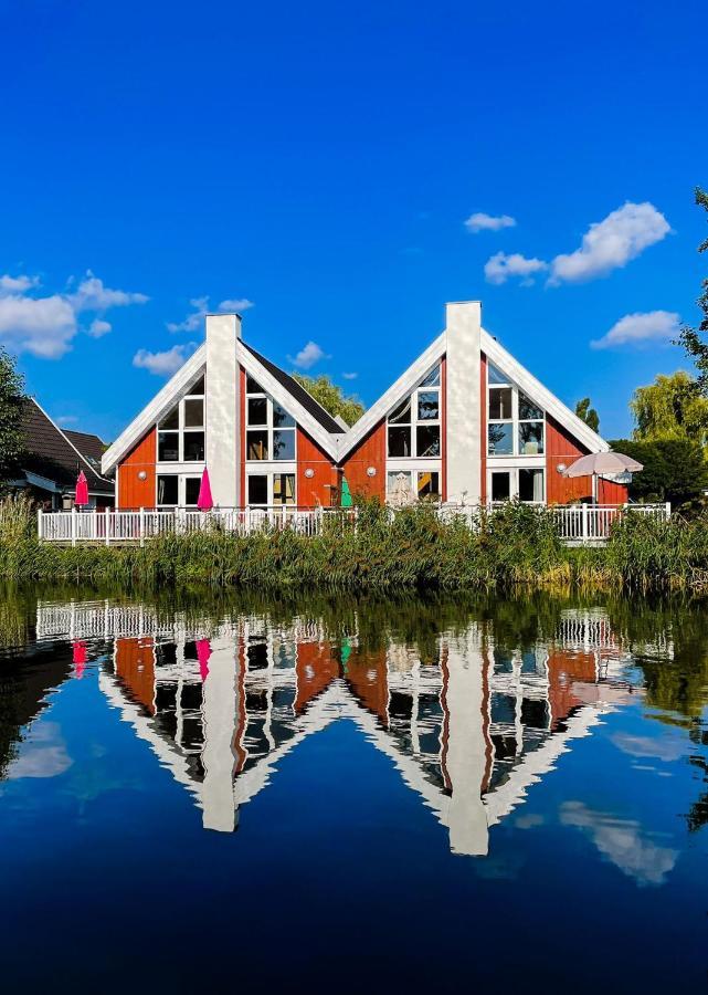Ferienhaus Mit Wasserterrasse - Mit Sauna Und Kamin - Inklusive Nebenkosten Wendisch Rietz Εξωτερικό φωτογραφία