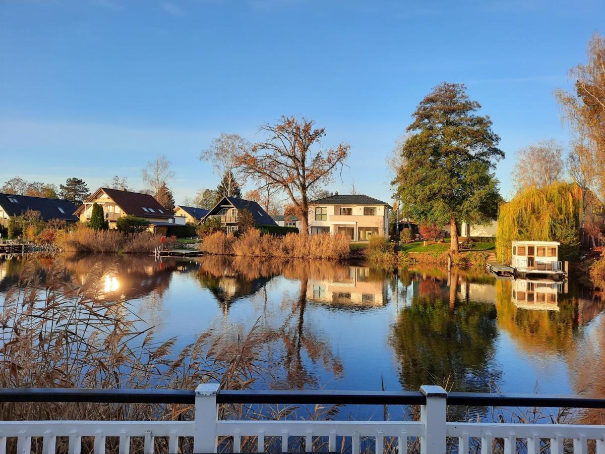 Ferienhaus Mit Wasserterrasse - Mit Sauna Und Kamin - Inklusive Nebenkosten Wendisch Rietz Εξωτερικό φωτογραφία